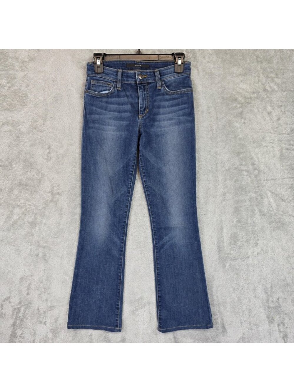 Joes Jeans Camila Petite Bootcut Jeans Womens 25 Blue Med Wash Low Rise Stretch
